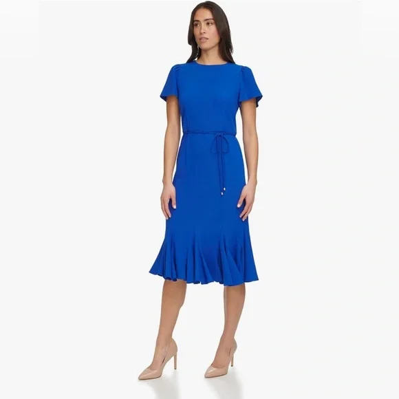 Tommy Hilfiger | Dresses | Nwt Tommy Hilfiger Womens Short Sleeve Pleated Hem Belt Midi Dress Blue Sz 8 | Poshmark Tommy Hilfiger | Dresses | Nwt Tommy Hilfiger Womens Short Sleeve Pleated Hem Belt Midi Dress Blue Sz 8 | Poshmark